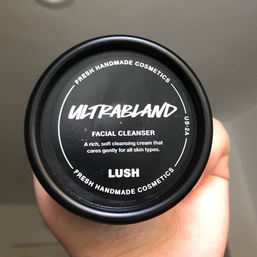 LUSH- ultrabland facial cleanser